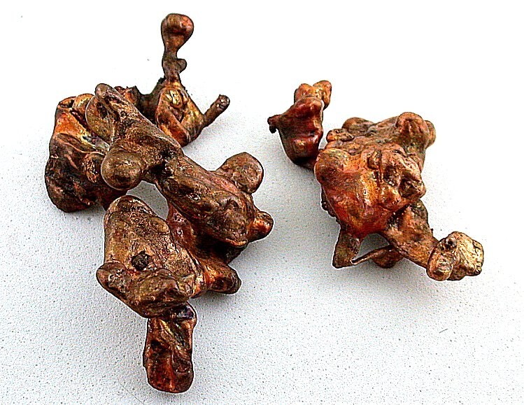 TWO ARIZONA COPPER NUGGET CN10