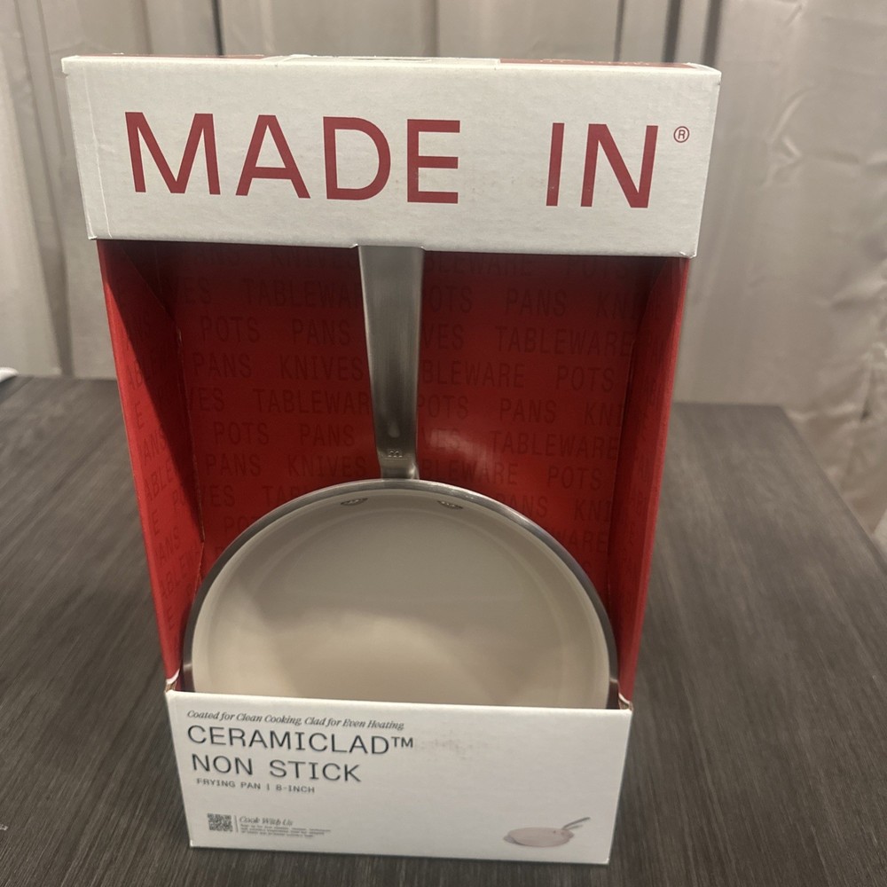 Made In 8” Ceramiclad Nonstick Trying Pan