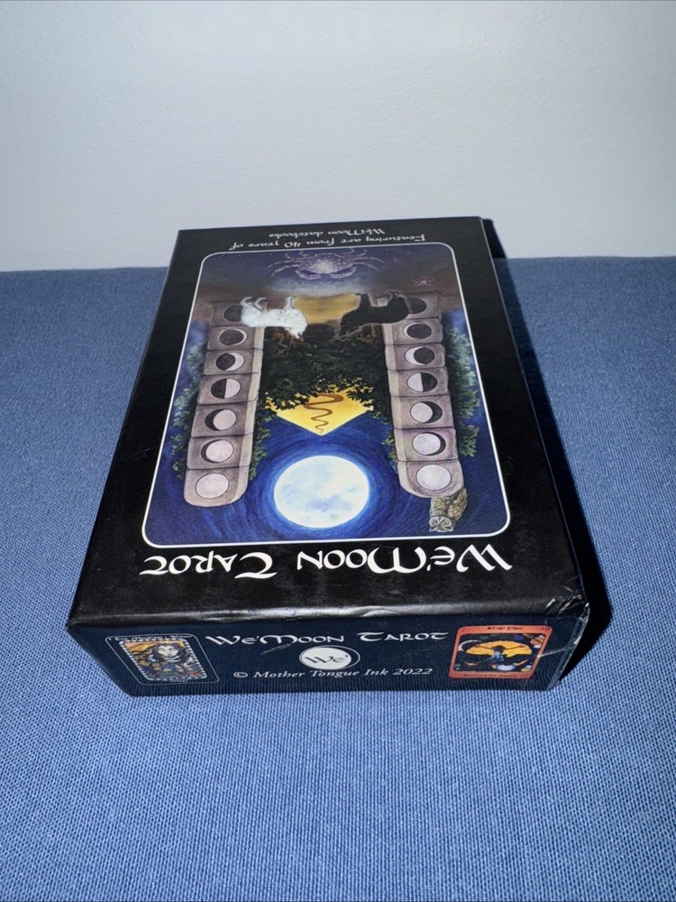 We'Moon Tarot Card Deck, Boxed Set with Book EUC