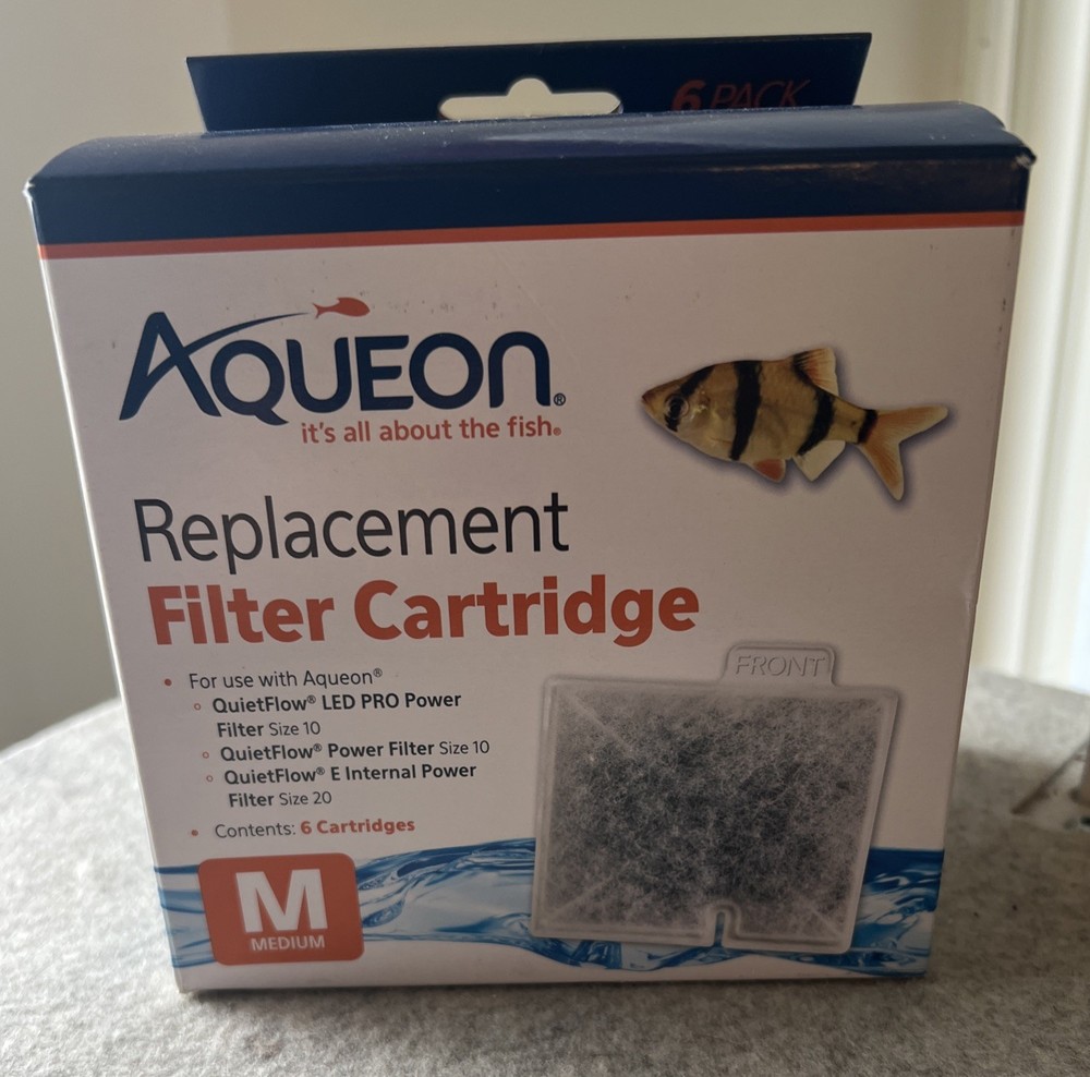 Aqueon 100106085 Replacement Filter Cartridges--5 pack--MEDIUM