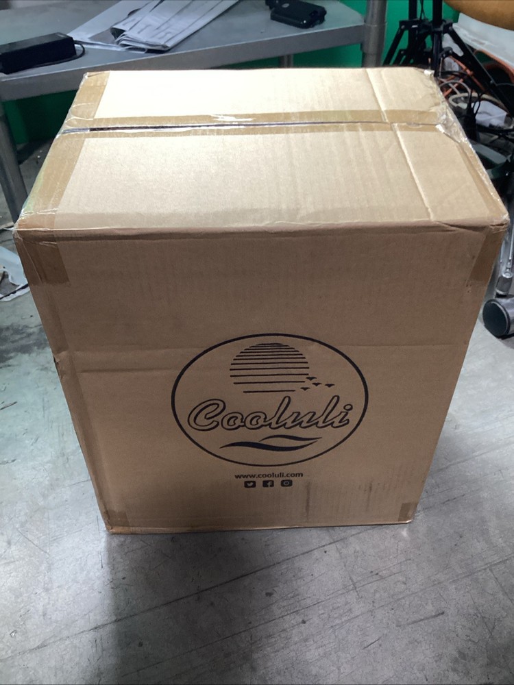 COOLULI 20LDXW 20 Liter Mini Fridge White