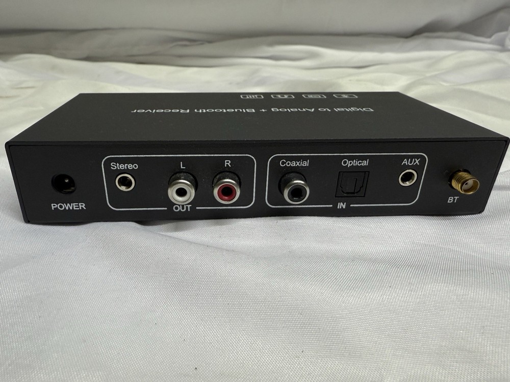 Digits To Analog + Bluetooth Receiver