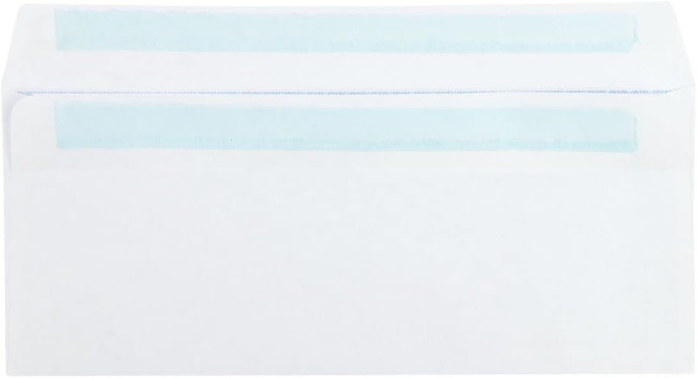 #8 5/8 Security Envelopes, Double Window, Self Seal Envelopes for Invoices/State