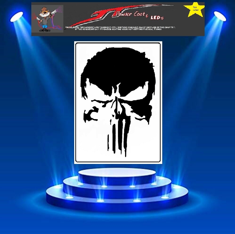 PUNISHER Stencil Template Airbrush Paint  # p7