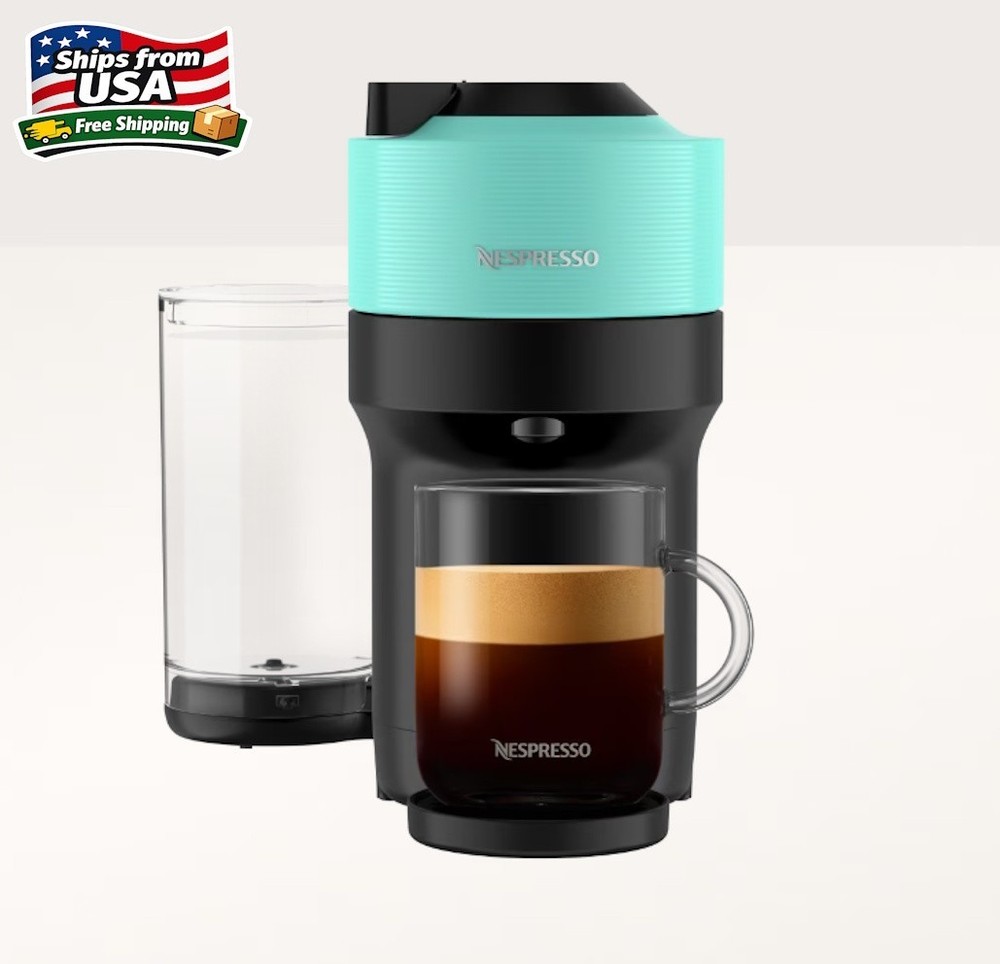 Vertuo Pop+ Aqua Mint, Coffee & Espresso Maker