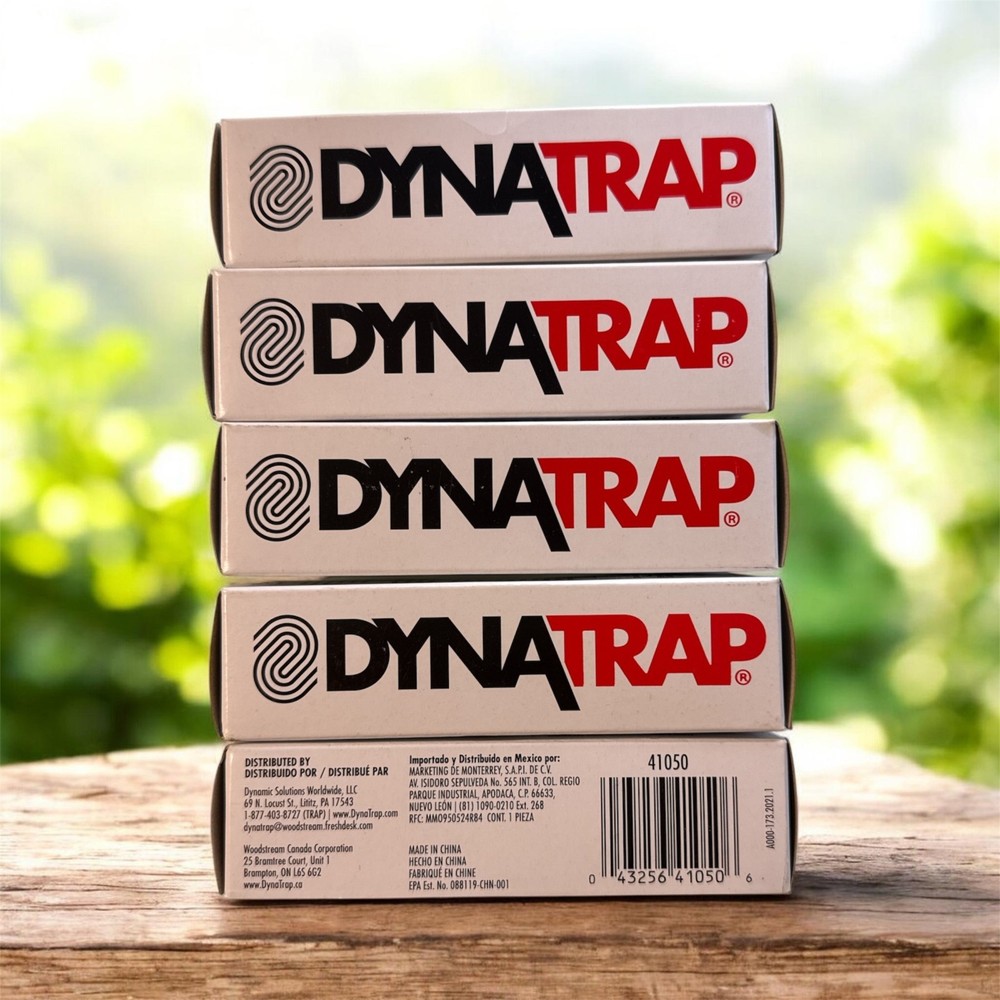 Dynatrap 3 Ultraviolet Replacement Bulb Bug Trap Model 41050 3000 Hours (5pack)