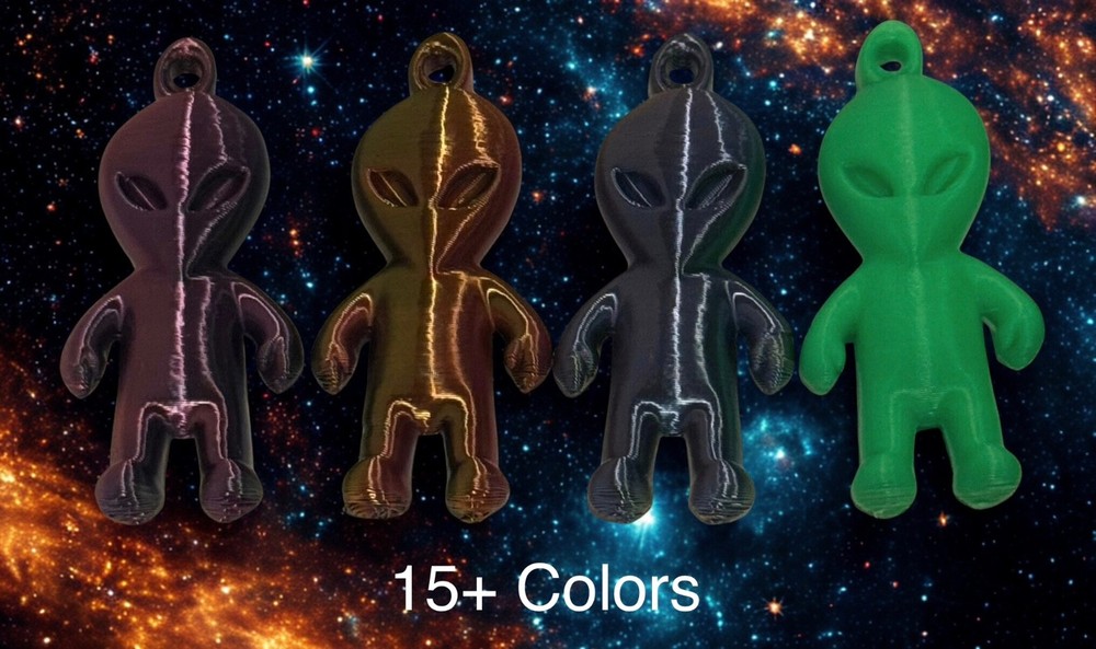 alien keychain