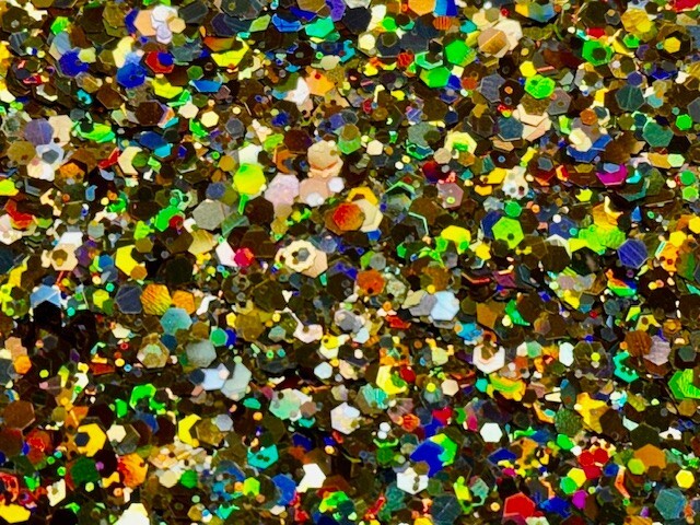 "Stardust" Holographic Gold Glitter