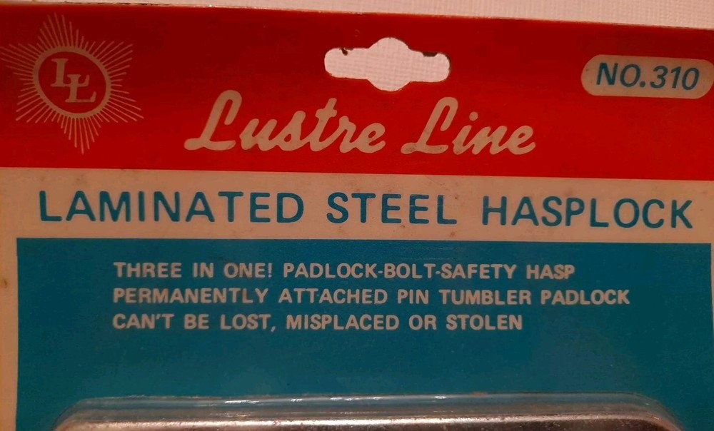 Laminated Steel Hasplock No 310