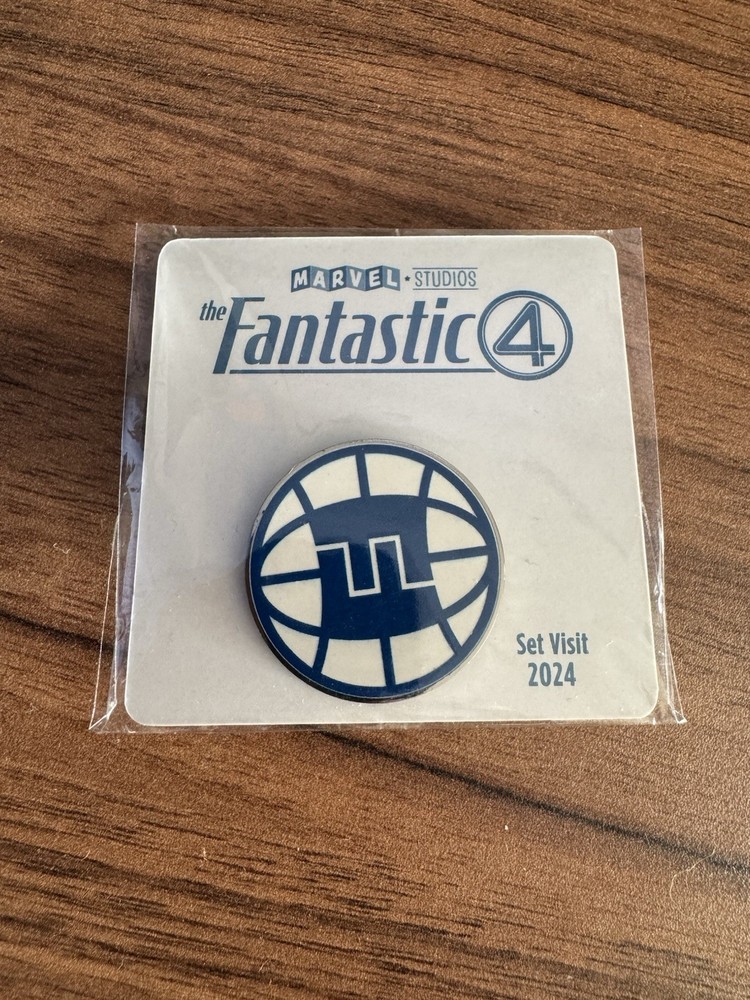Fantastic 4 Set Visit 2024 Badge/pin (Marvel Studios)
