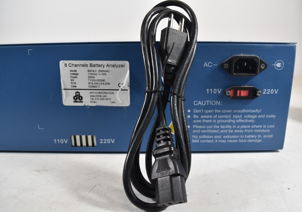 MTI Corporation BST8-3 8 Channels Battery Analyzer
