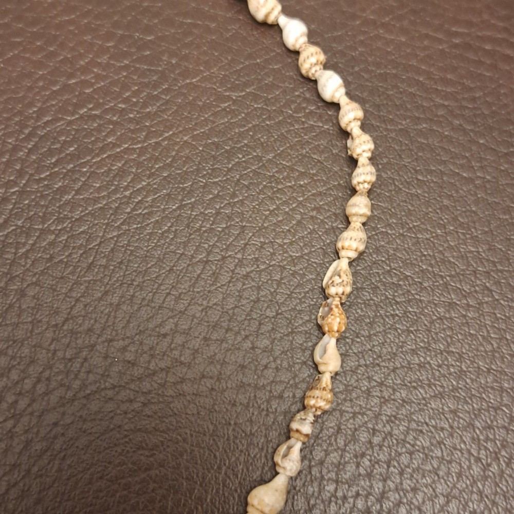 Handmade Necklace Made From Tiny Shells Beach Sea