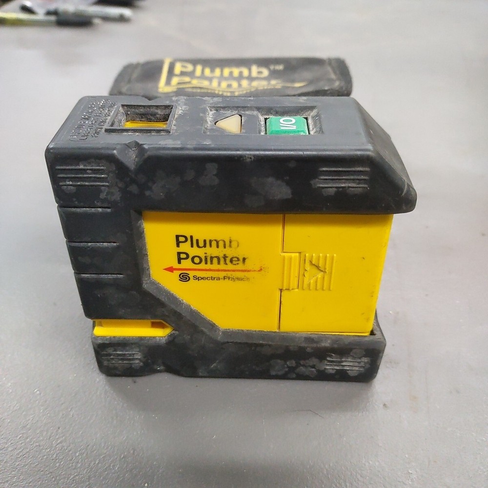 Spectra-Physics Precision PLUMB POINTER Laser Level With Pouch. Works Great