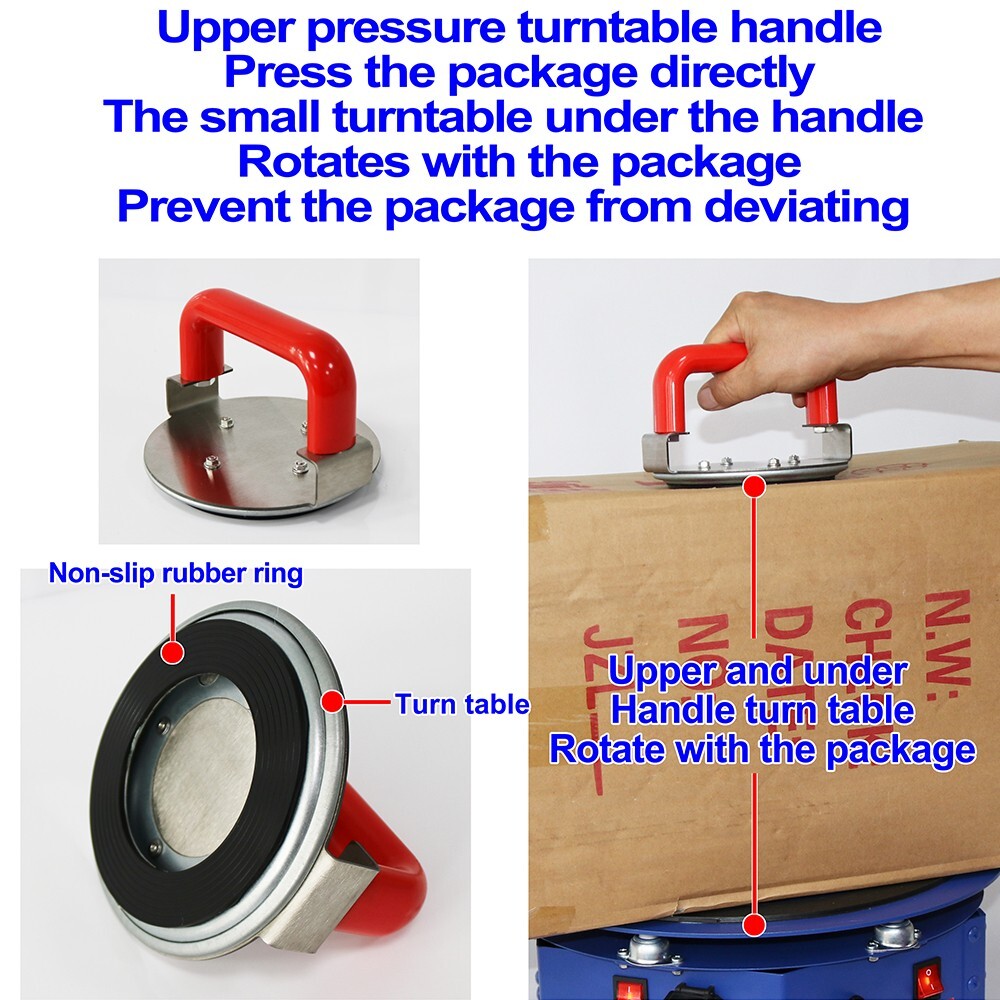New Press Rotary Disk Package Press Disk Non-slip Rubber Ring Easy Handle