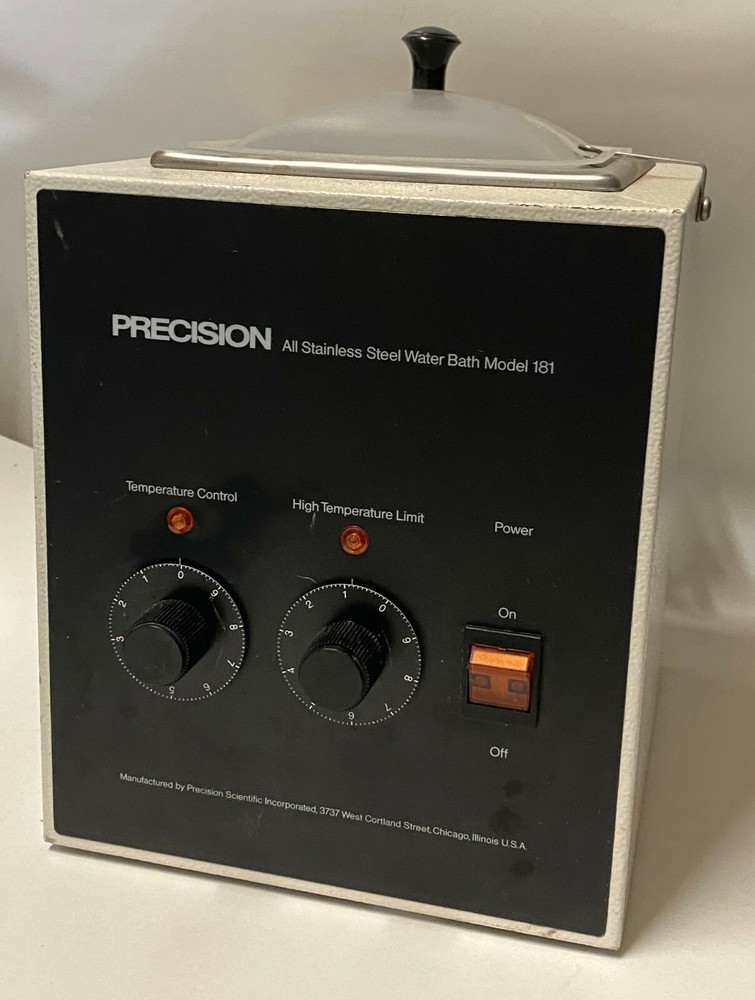 PRECISION SCIENTIFIC Model 181 General Purpose Water Bath 2.5 Liter *Working*