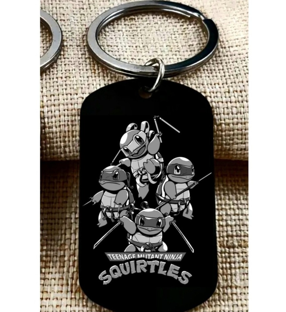 Ninja Mutant Turtle Hot Art Keychain