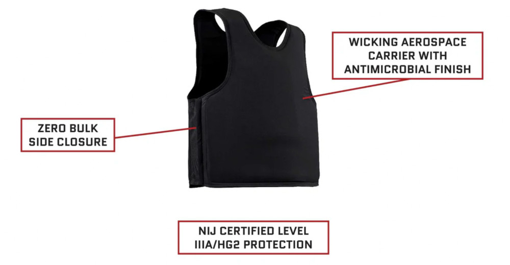 DISCREET EXECUTIVE VEST - LEVEL IIIA