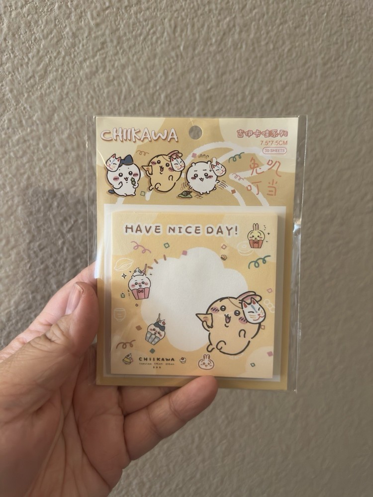 Chiikawa Sticky Notes Set