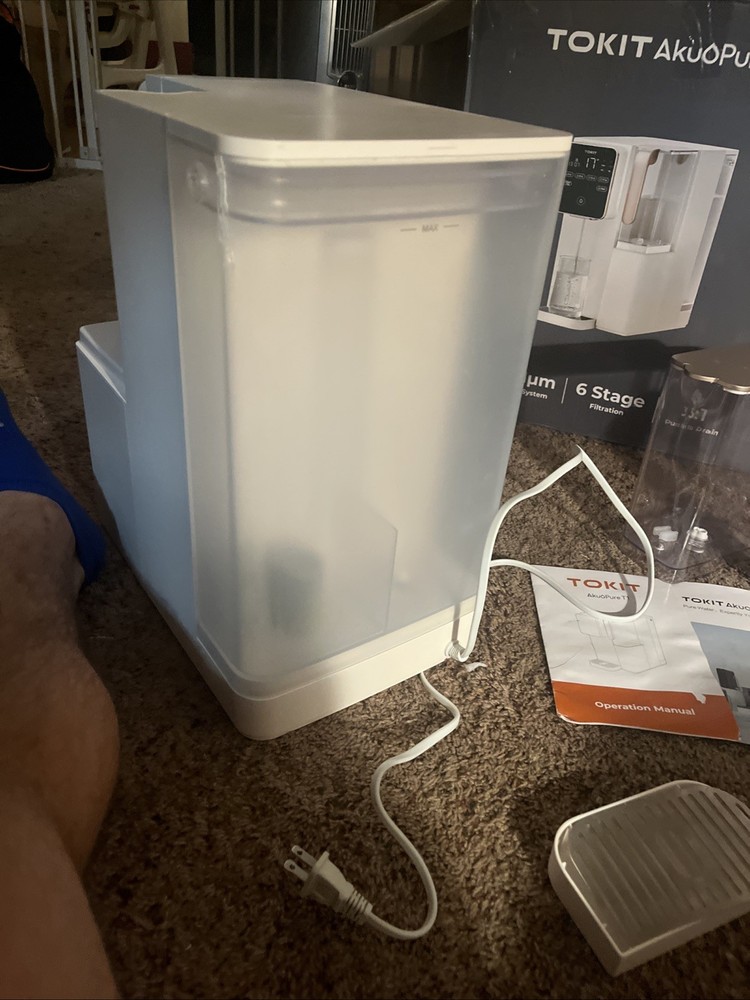 TOKIT AkuaPure T1 Reverse Osmosis Counter Top Water Filter System