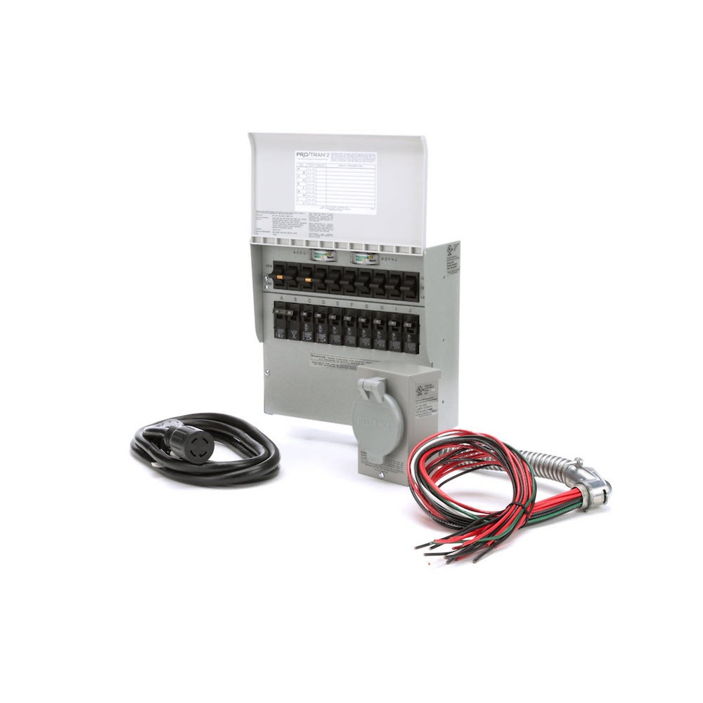 Reliance Generator Transfer Switch Kit, 10 Circuits, Model# 310CRK