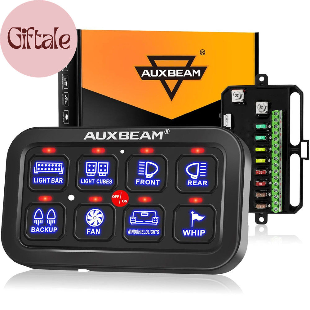 8 Gang Switch Panel BA80 Automatic Dimmable LED Touch Control Panel Box Electron