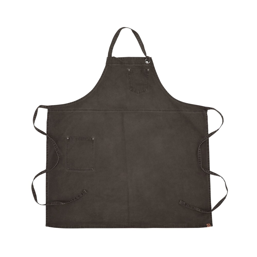 Chef Works Unisex Dorset Chefs Bib Apron Pewter