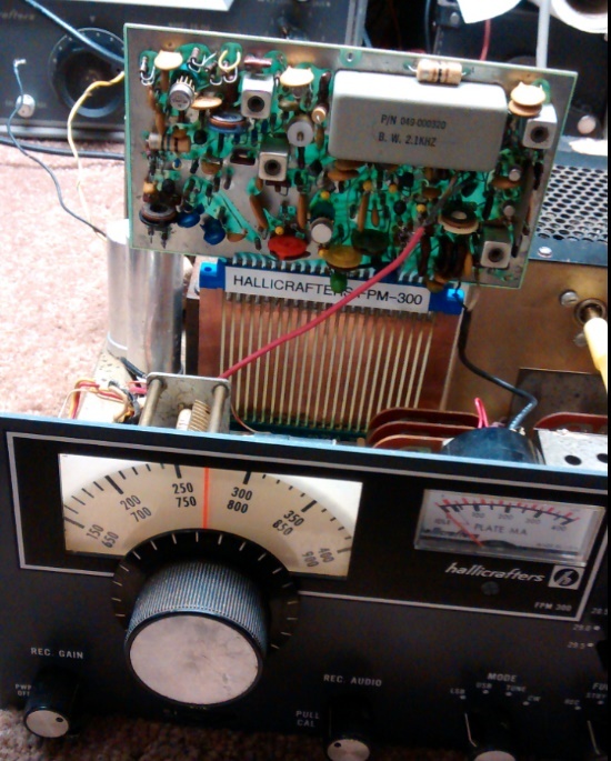 Hallicrafters FPM-300 Extender Board Riser KIT FORM