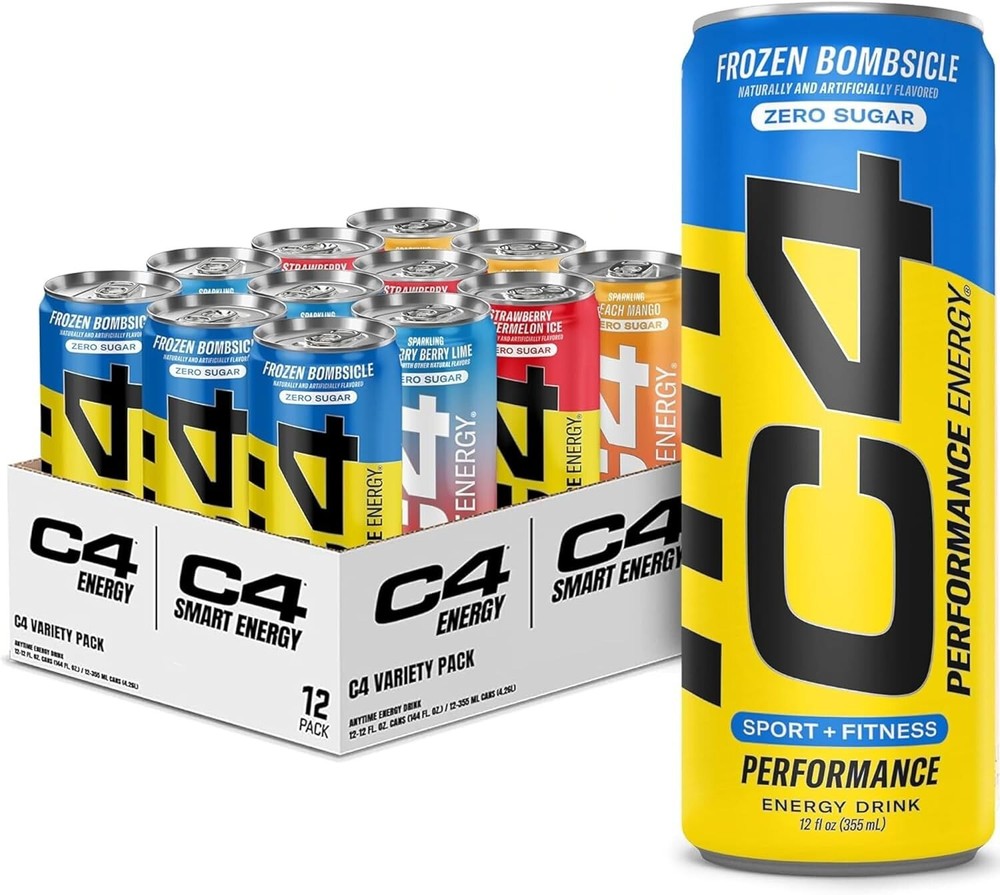 Cellucor C4 Performance And Smart Energy Drink Official Variety Pack | Zero | |