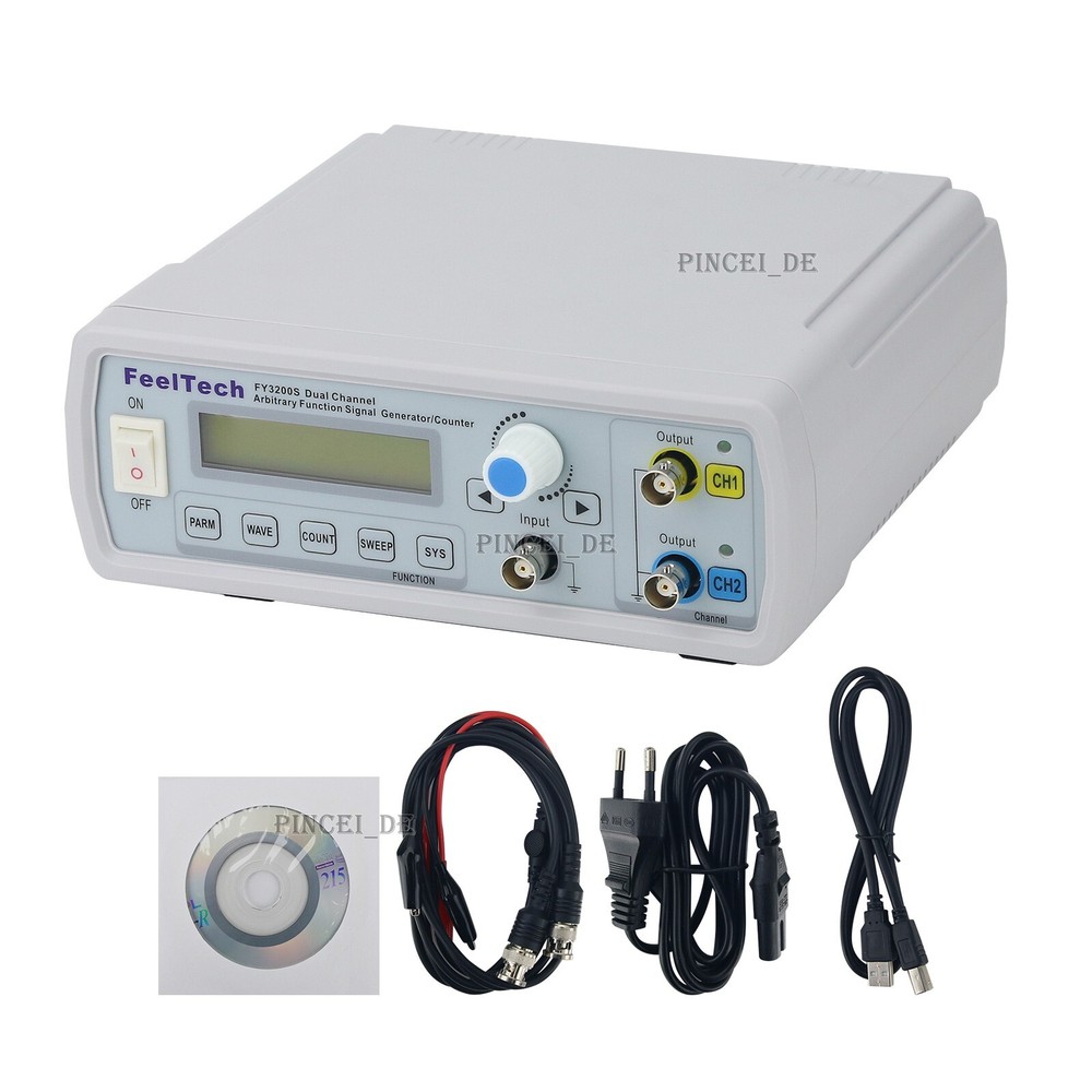 FY3200S 25MHz Dual Channel Arbitrary Waveform DDS Function Signal Generator