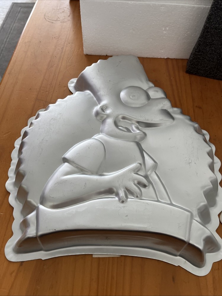 Bart Simpson And Garfield Cake Pans