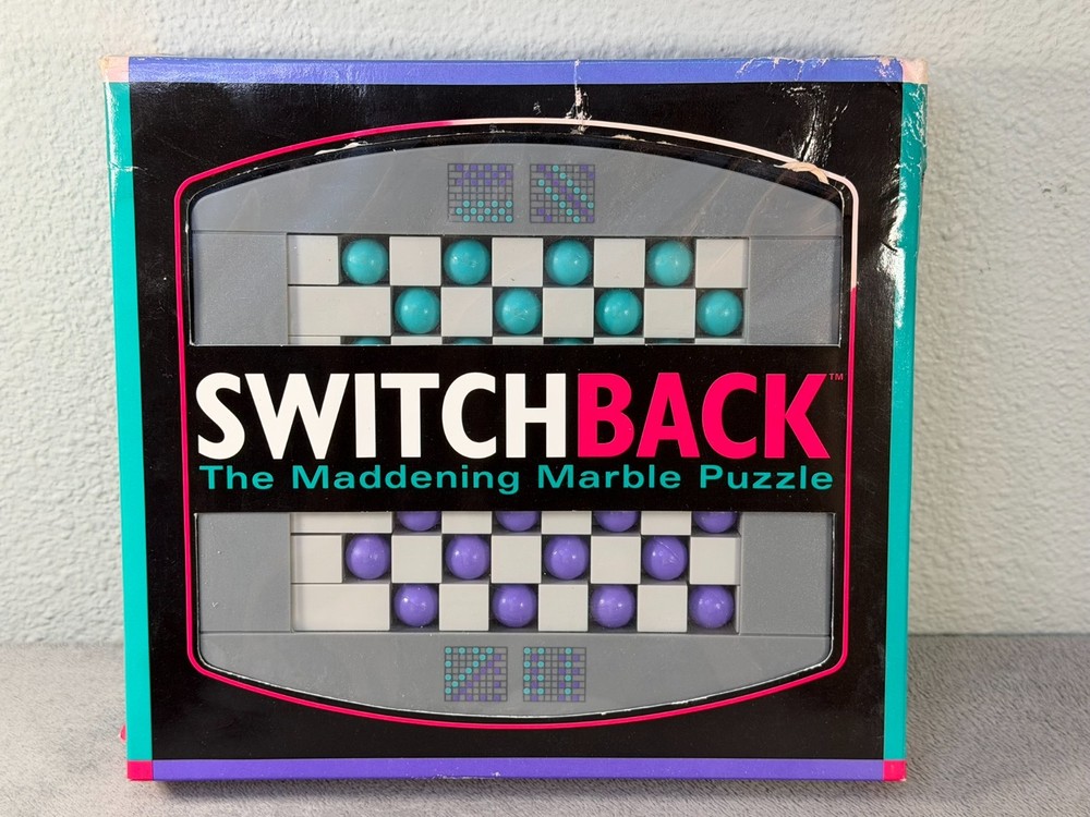 Switchback Marble Puzzle Binary Arts 1993 Complete w Box Brain Teaser