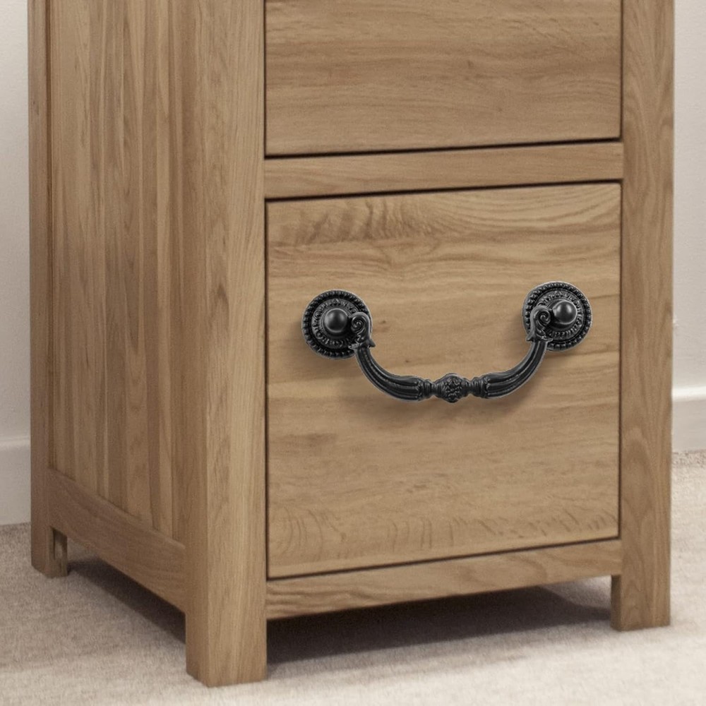 8 Pack Bail Pull Handles 2.75 Inch Hole Center Antique Drop Drawer Pull Swing...