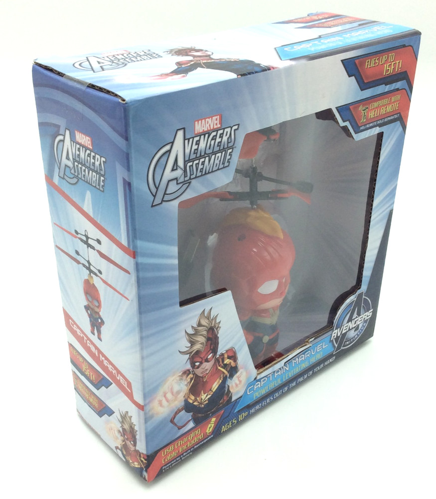 Marvel Avengers Assemble: CAPTAIN MARVEL Powerful Levitating Hero