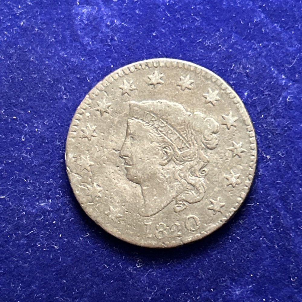 1820 Large Cent - Small Date QA2048