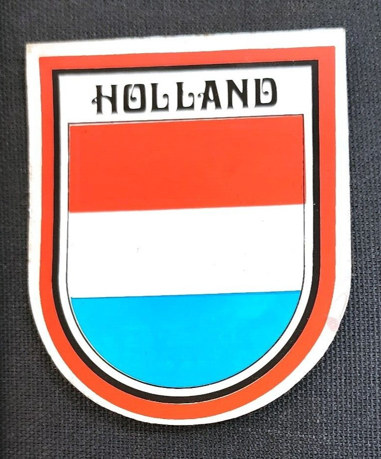 Souvenir 3" Sticker Decal Holland