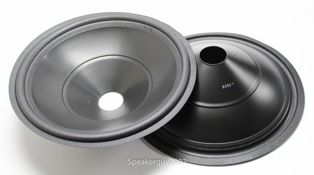 Pair 15" Kicker Poly Cones - Speaker Parts / 1570-003