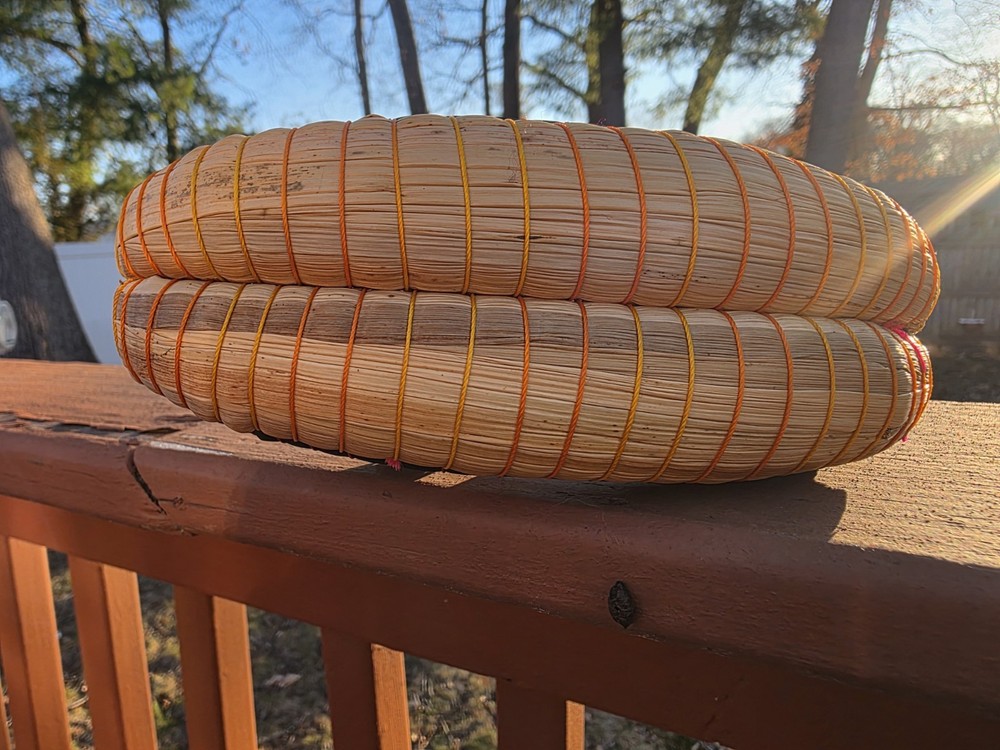 Peruvian Handmade Reed Boat with Hut & Figures