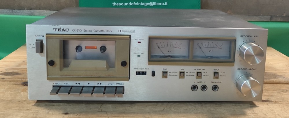 Teac - CX 210 - Cassette Plate
