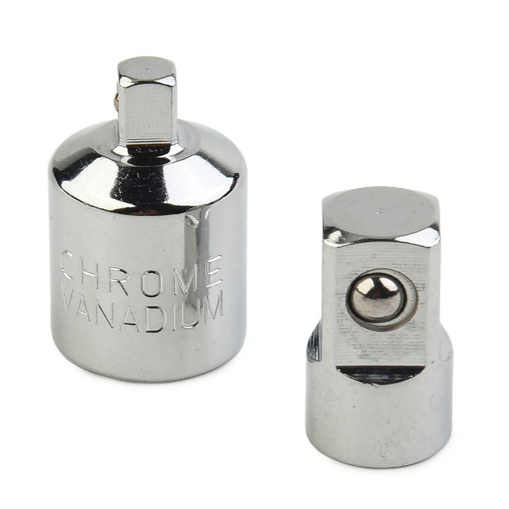 Workshop Repair Handheld Tools Silver Wrenches Ratchet Socket Adapters