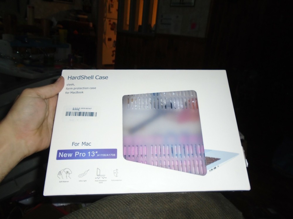 Hardshell Case Macbook For New Mac Pro 13"  PC-110 Clear