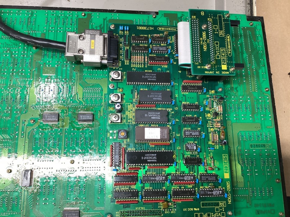 TOSHIBA V1P2A Operator Control Panel Injectvisor SI S1MMI(E) #100B87PR3