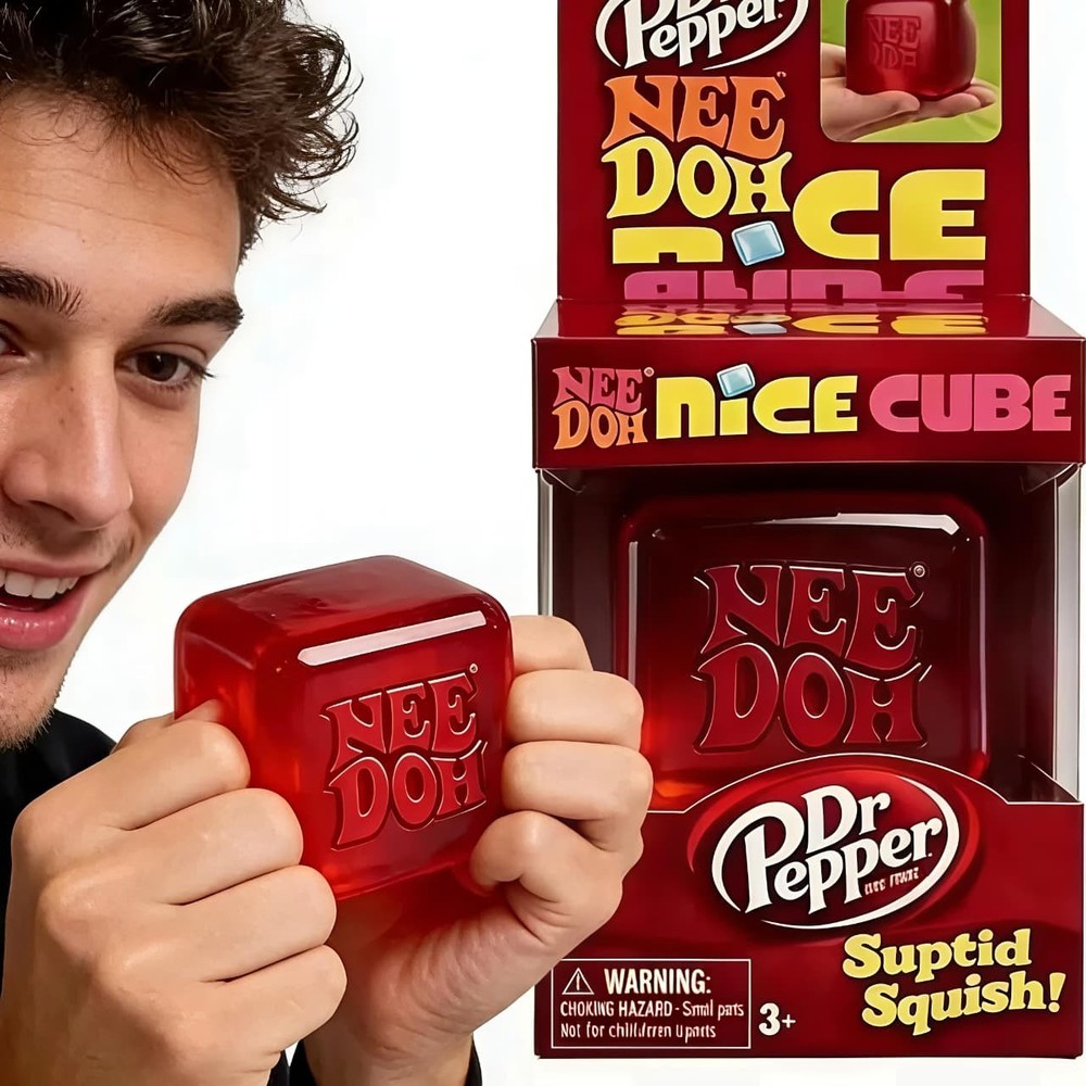 Needoh Limited Edition Dr Pepper Nice Cube Suptid Squish US
