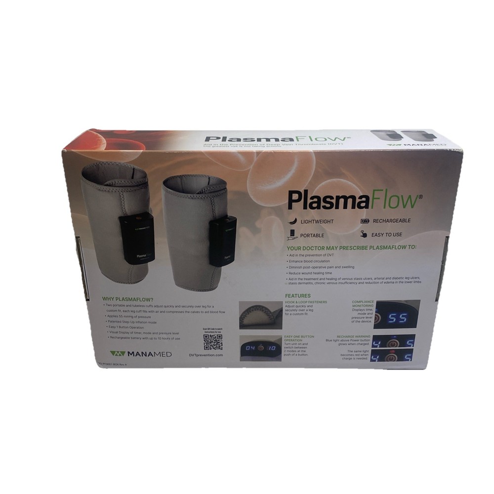 PlasmaFlow Thrombosis DVT Prevention PF0001 Tested Works