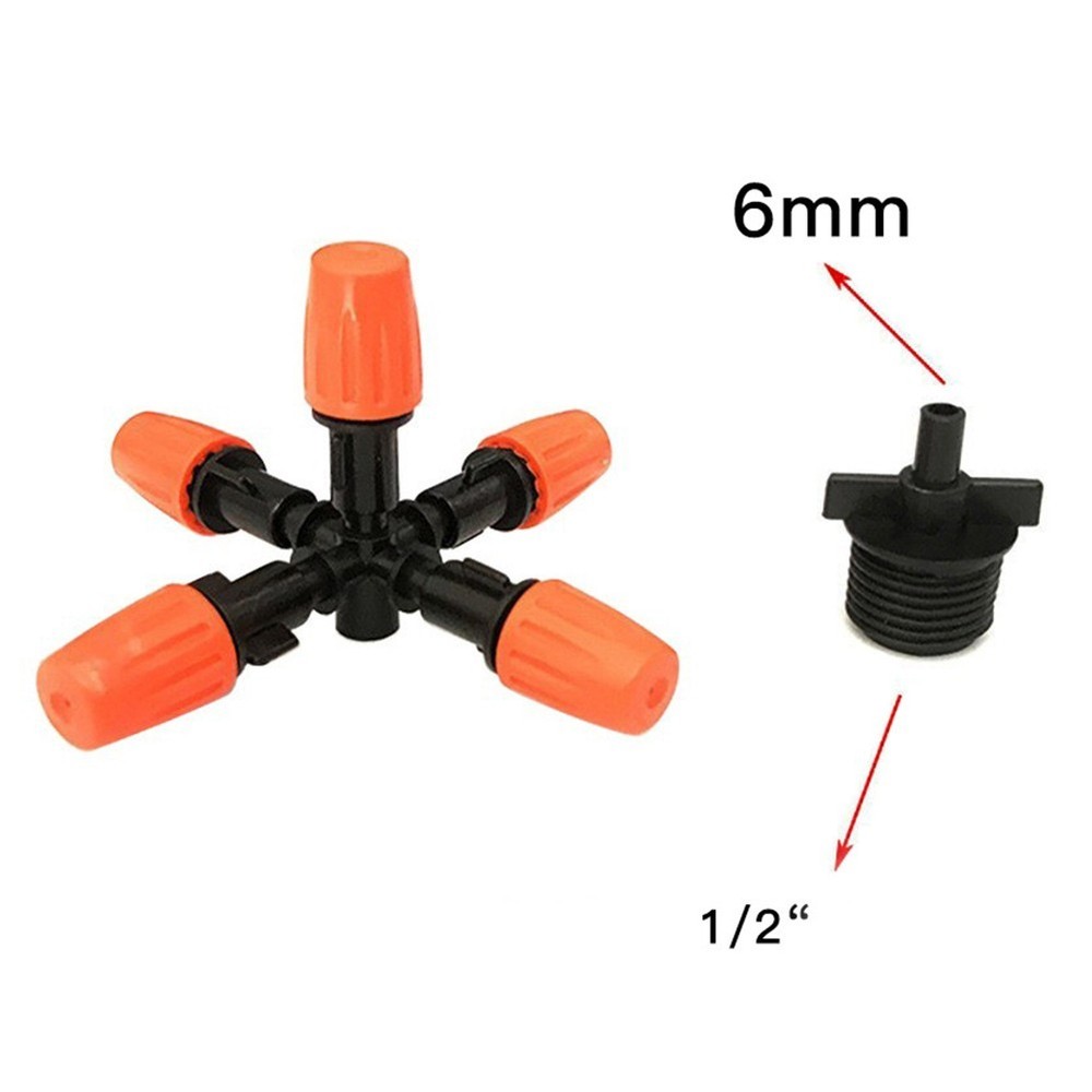 Garden Sprinkler Adjustable Atomizing Nozzle Environmentally Friendly Design