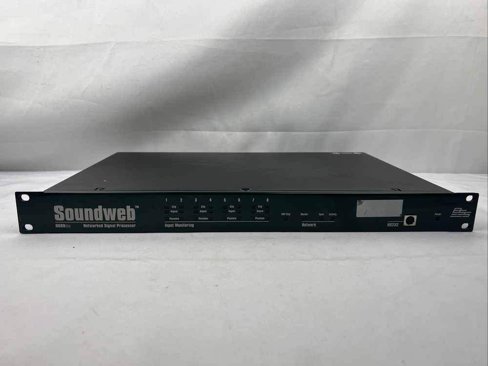 BSS SoundWeb 9088iis Networked Signal Processor w/Power Cable