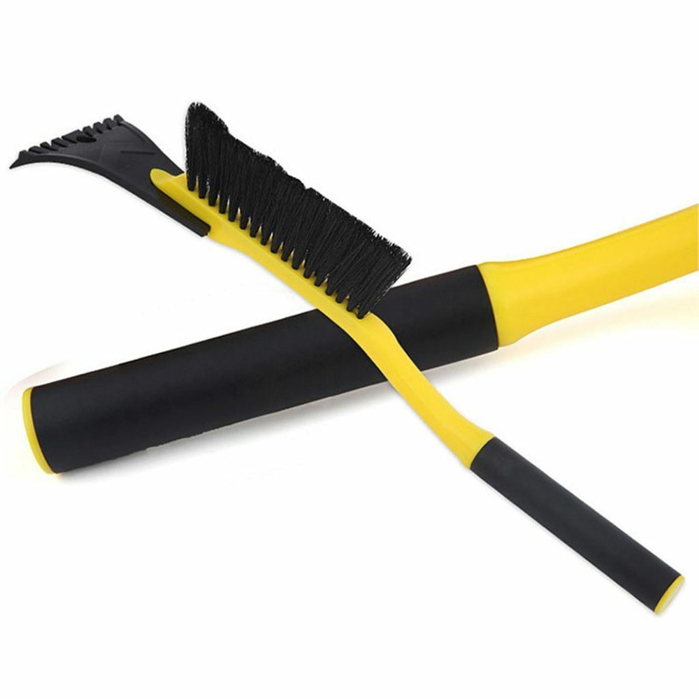 Car Windshield Multipurpose Long Handle Snow Removal with Brush Ice Scraper Tool
