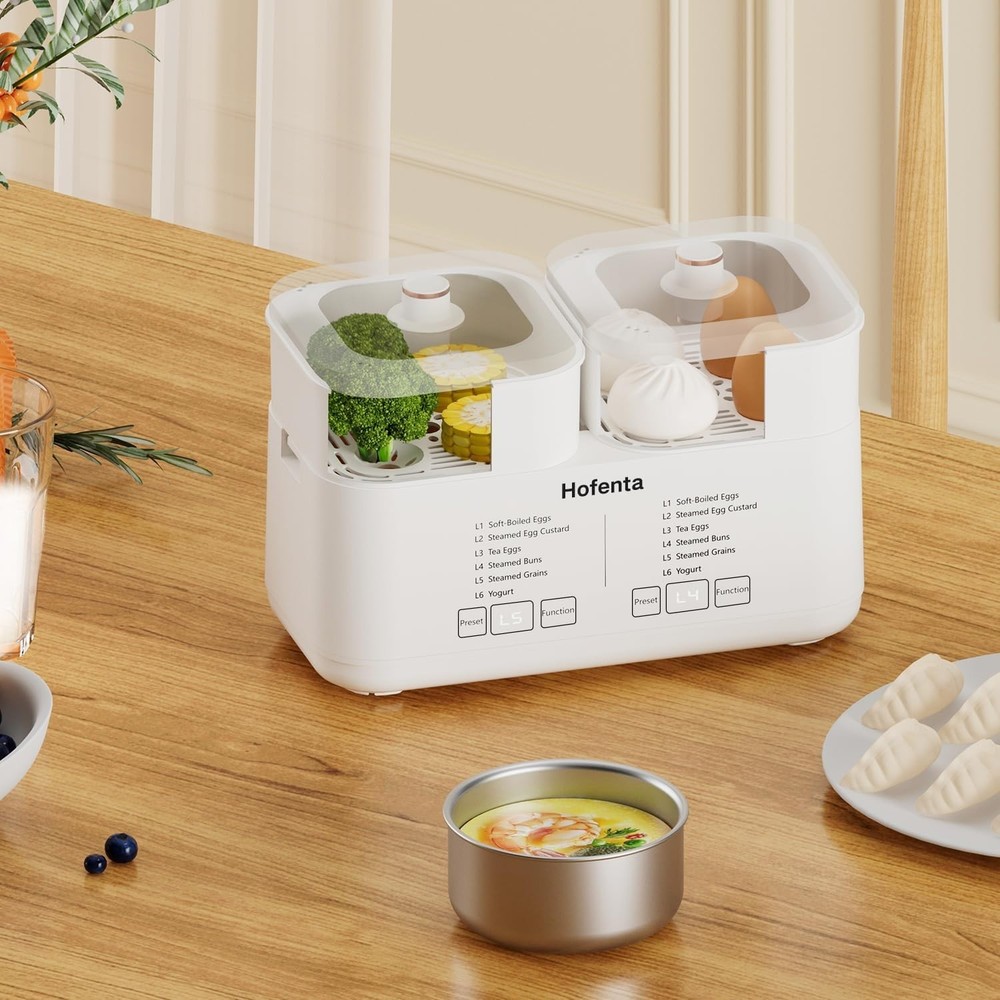 Evoloop Rapid Egg Cooker Electric 16 Eggs Capacity, Soft, Medium, Hard Boiled, P