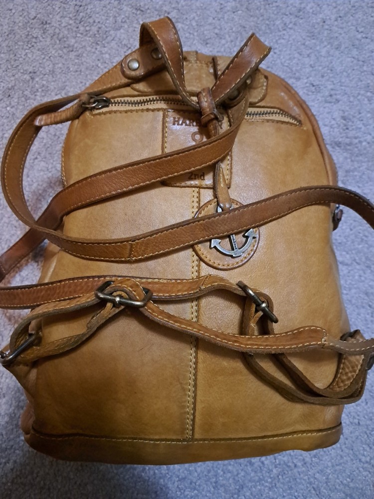 Harbour 2nd Tan/Light Brown Leather Backpack
