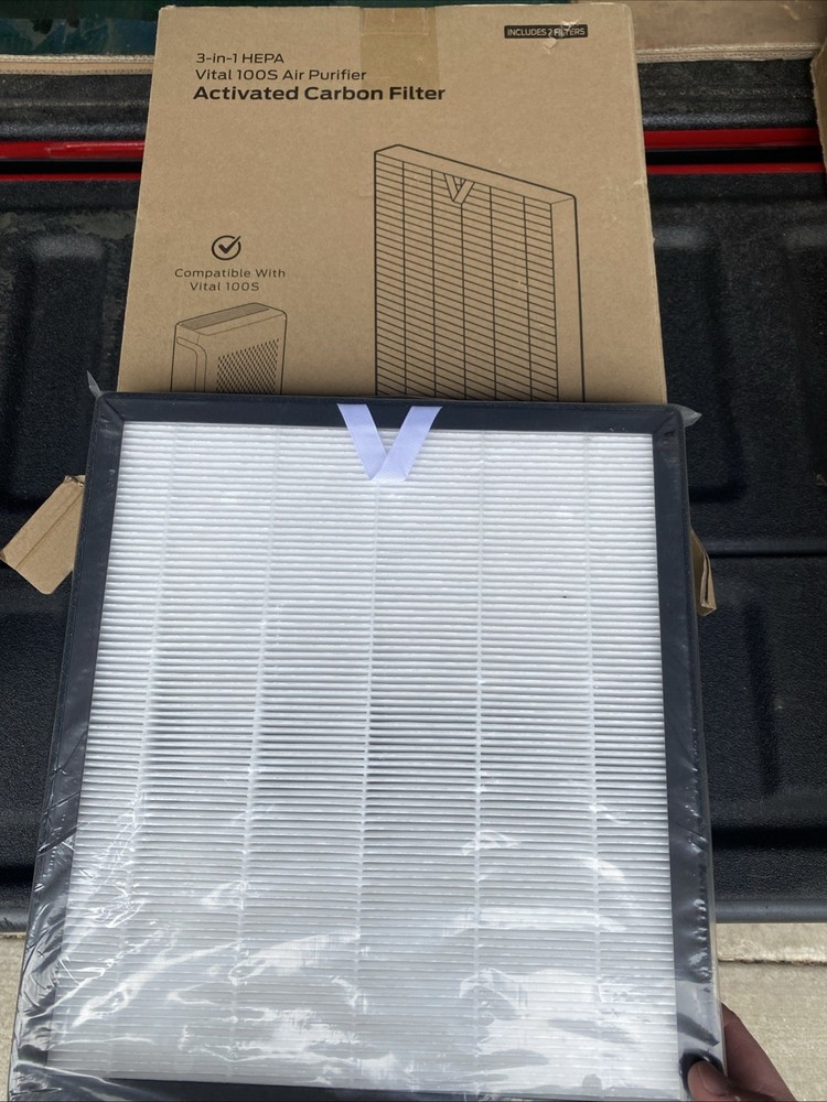 2 Pack Vital 100S True HEPA Replacement Filter Compatible 100S-Original