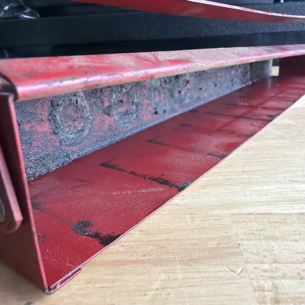 Mac Tools 13.5" Deep Socket Tray Holder Organizer with Handle Red VT15